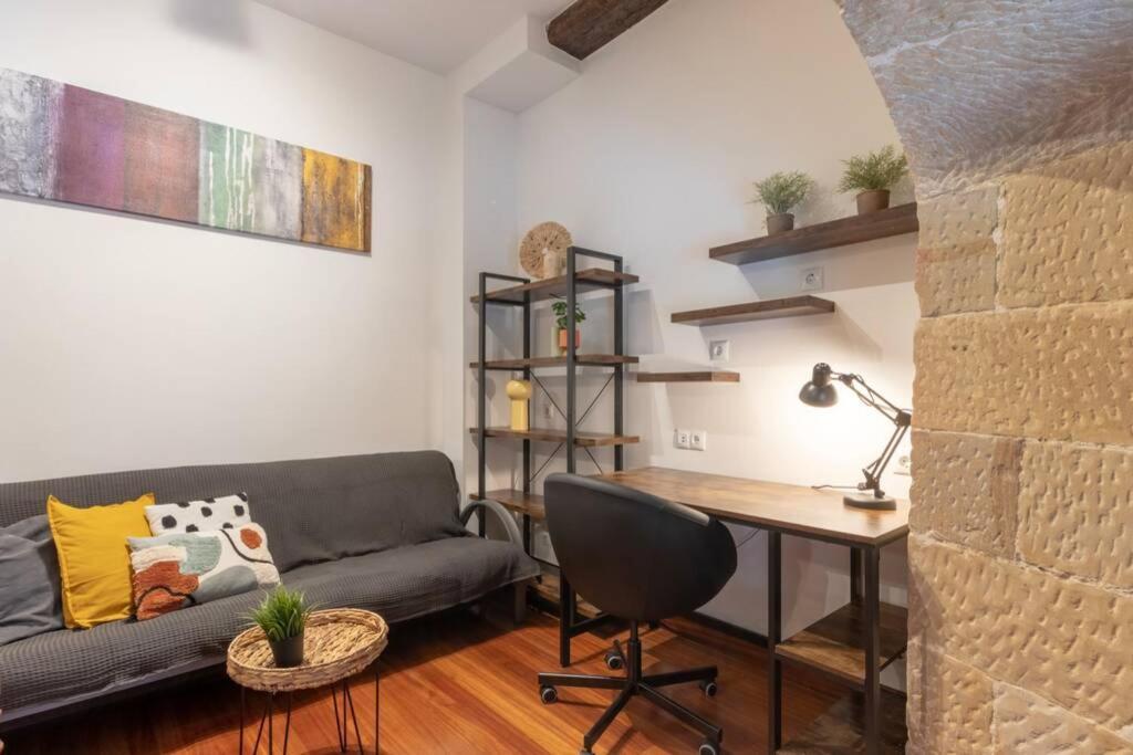 Precioso Apartamento En Antiguo Palacio Bilbao Eksteriør bilde