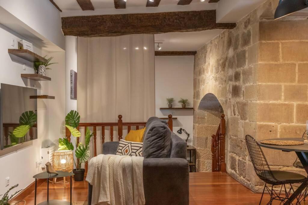 Precioso Apartamento En Antiguo Palacio Bilbao Eksteriør bilde