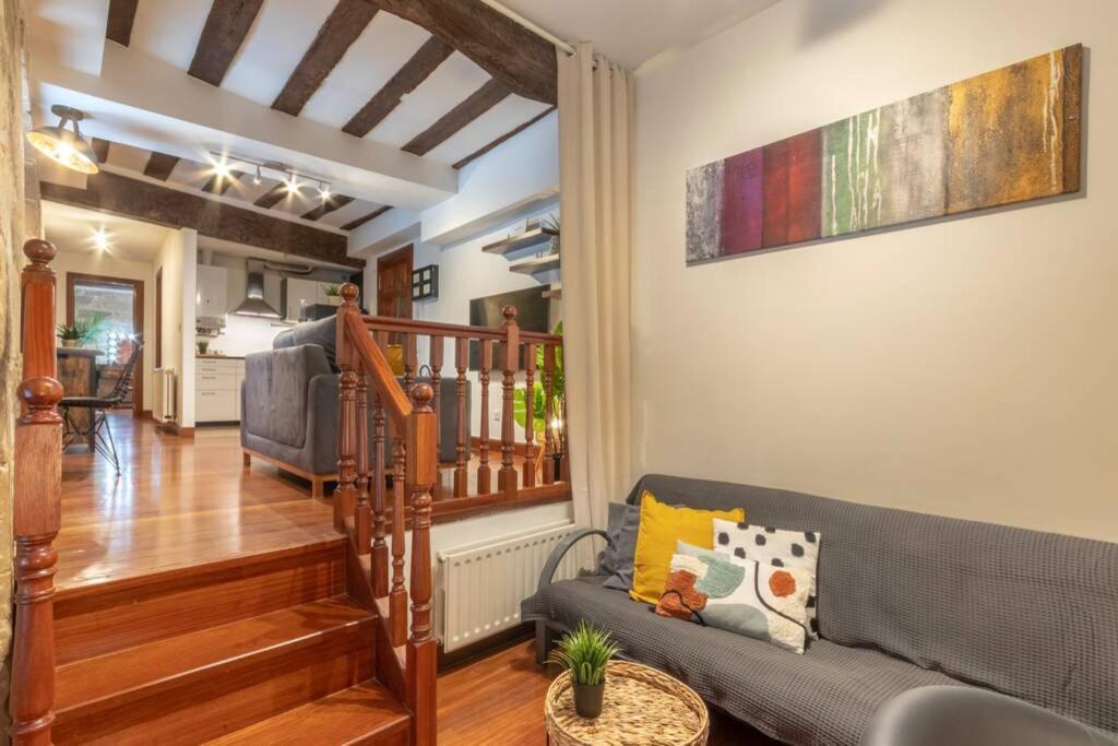 Precioso Apartamento En Antiguo Palacio Bilbao Eksteriør bilde